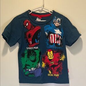 Marvel Heroes Kids' Tee in Blue
